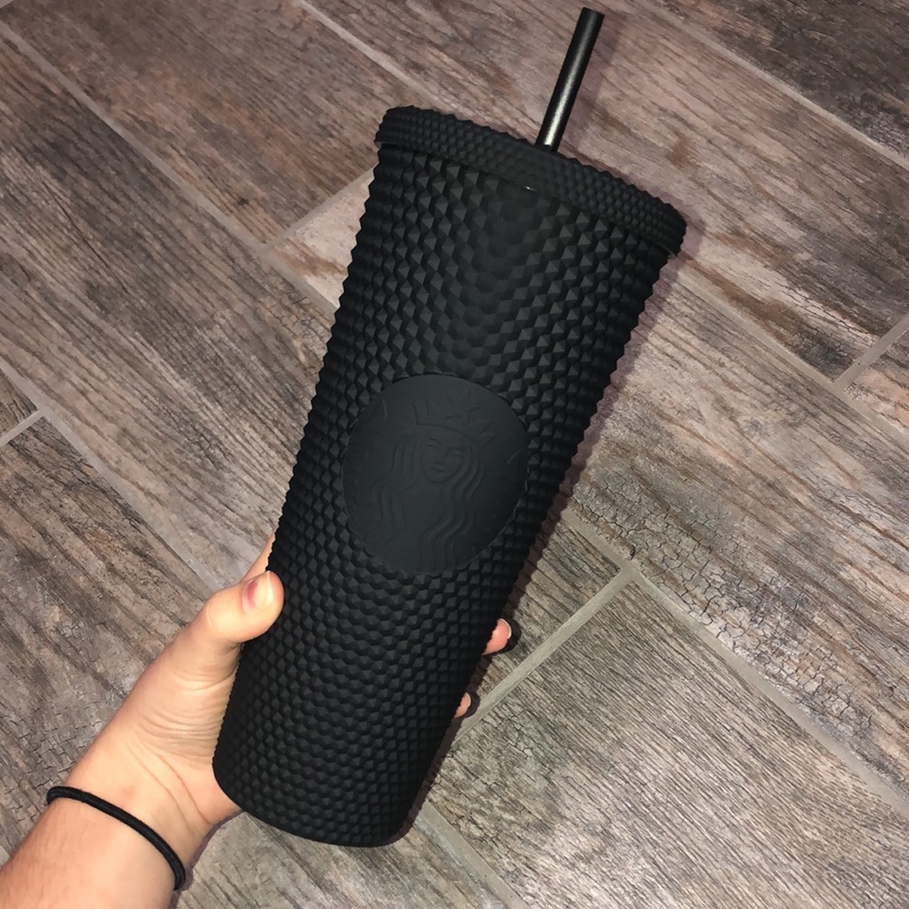 Starbucks 2021 matte black studded tumbler - Picture 3 of 8